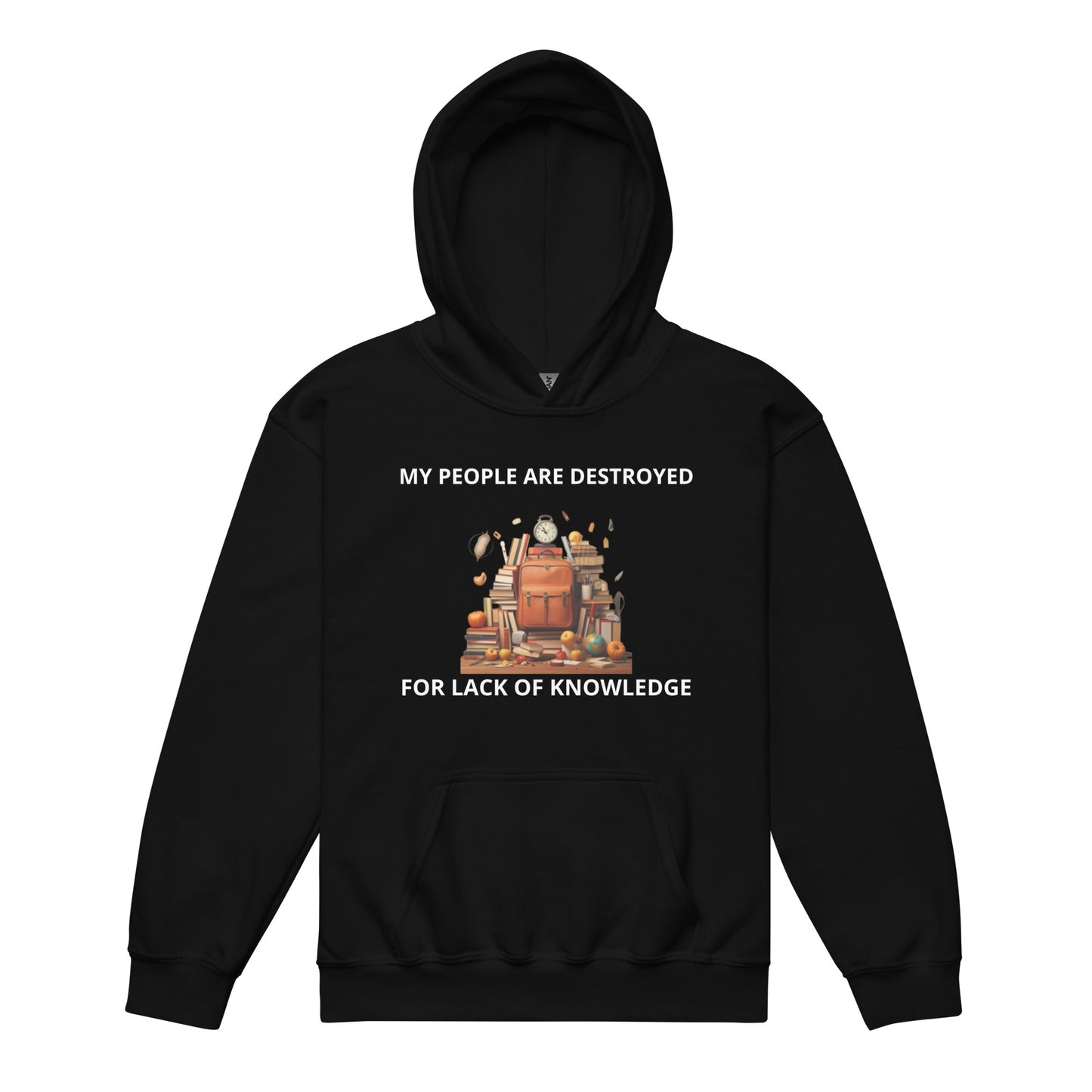 DeAndre Ivory Anti-world Christian back to school TeeYouth hoodie