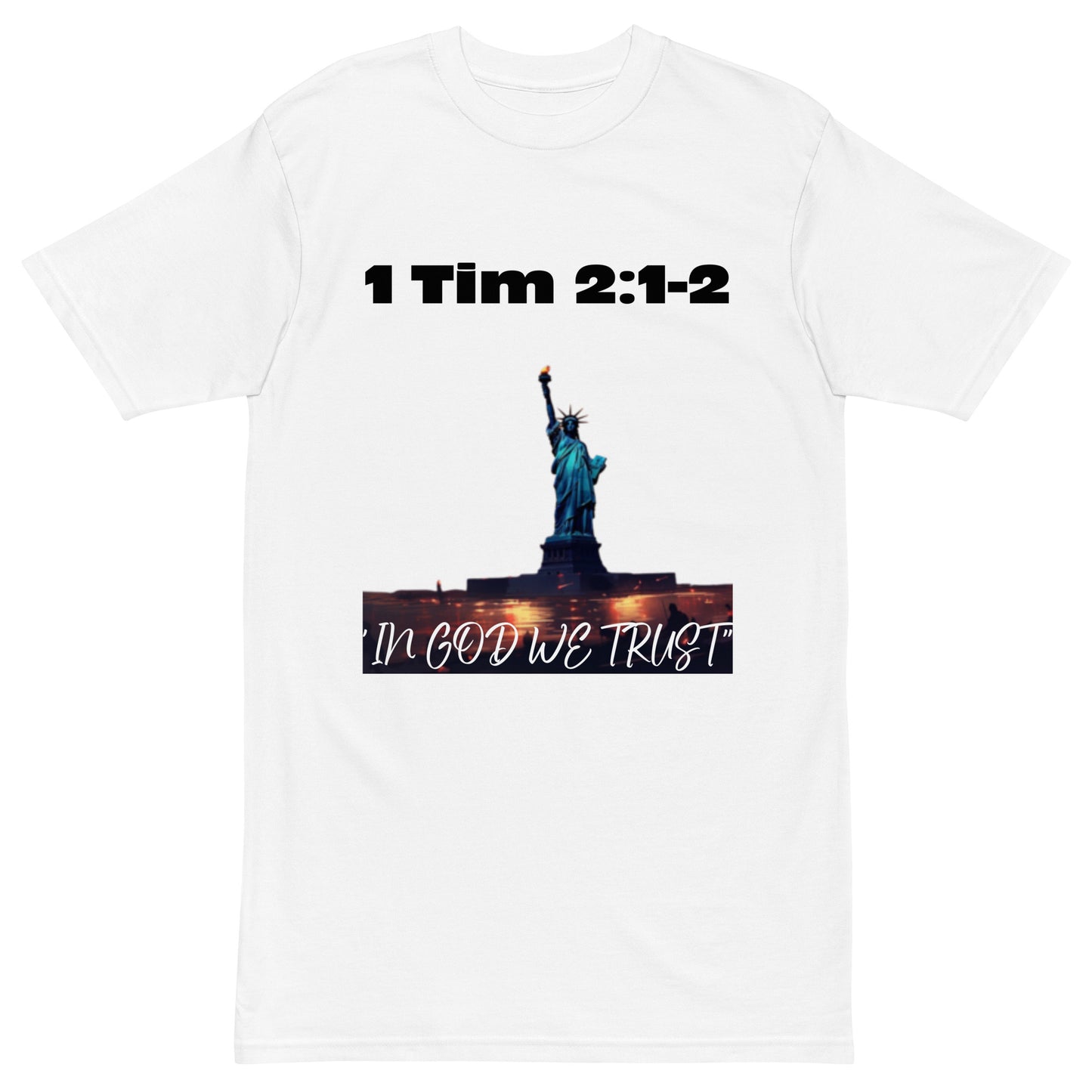DeAndre Ivory Anti-world Christian unisex 4th of July free tee-shirt