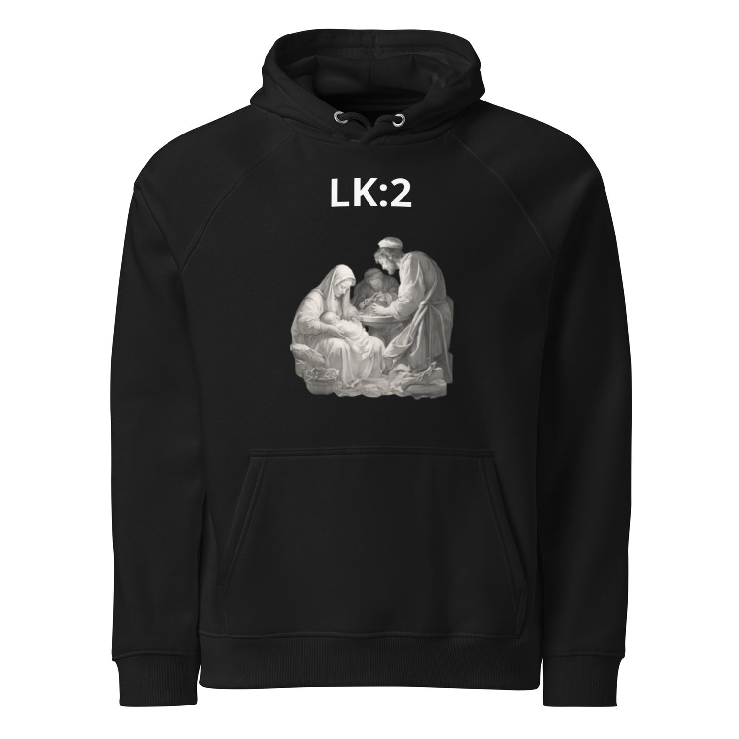 DeAndre Ivory Anti-world Christian unisex Christmas virgin birth 7 hoodie