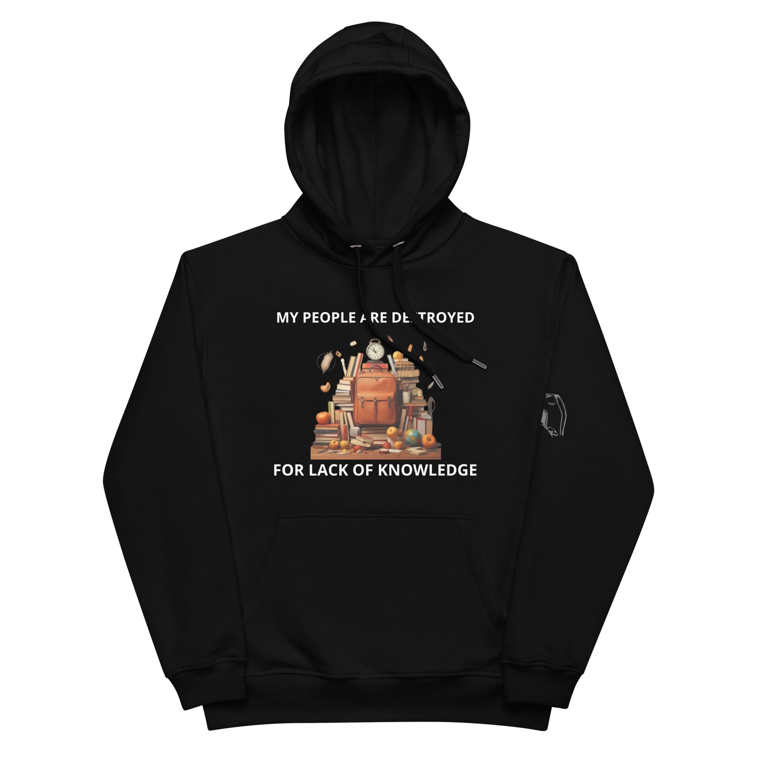 DeAndre Ivory Anti-world Christian unisex back to school hoodie