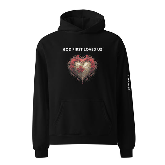 DeAndre Ivory Anti-world 2 Christian unisex Valentines day hoodie!