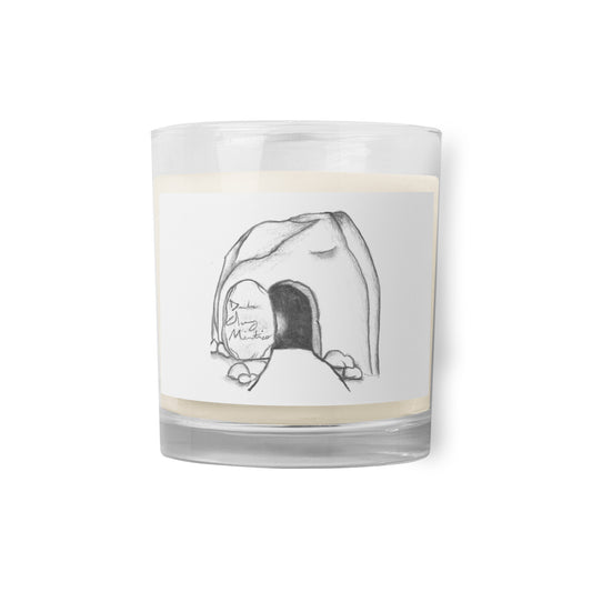 DeAndre Ivory Anti-world Christian empty tomb Glass jar soy wax candle