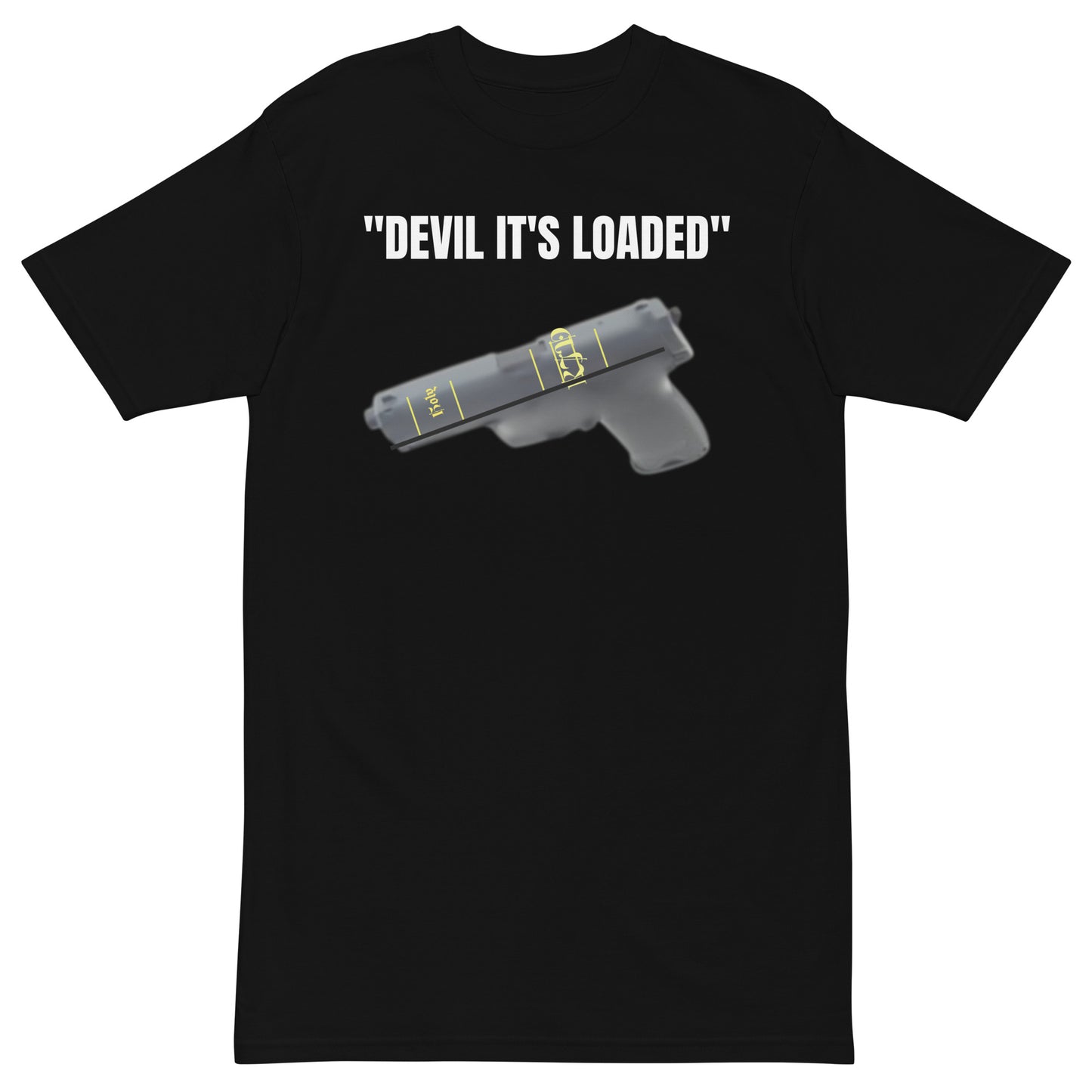 DeAndre Ivory Anti-world Christian unisex Biblegun tee-shirt