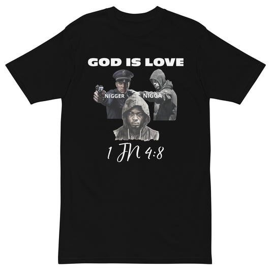 DeAndre Ivory Anti-world Christian unisex God is love tee-shirt