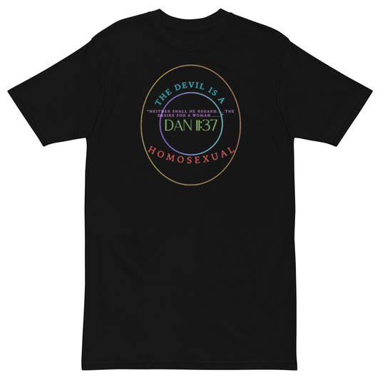 DeAndre Ivory Anti-world Christian unisex devil is gay tee-shirt