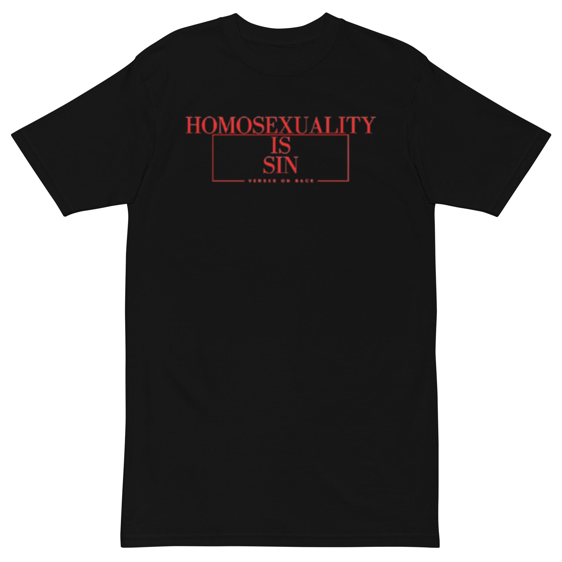 DeAndre Ivory Anti-world Christian unisex homosexuality is sin tee-shirt