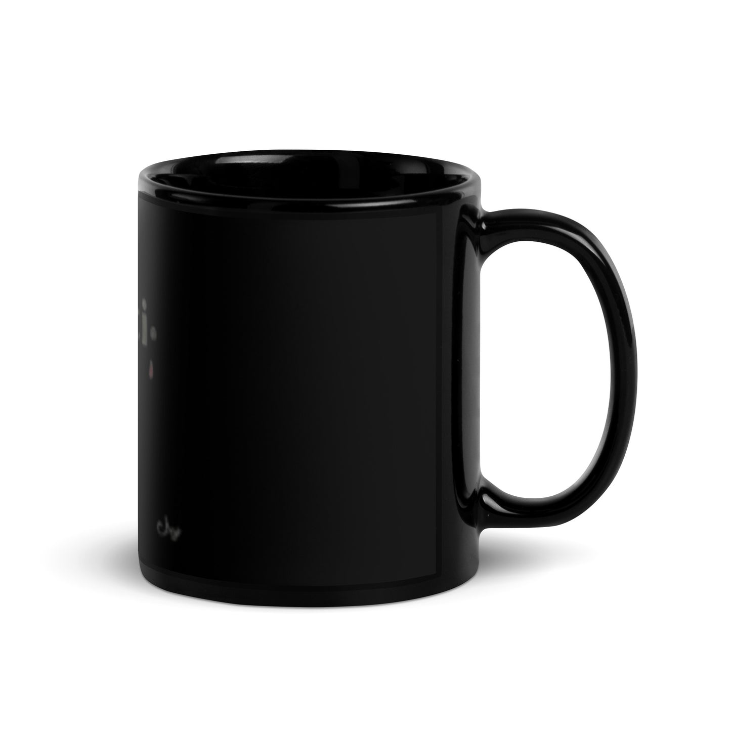 DeAndre Ivory Anti-world Christian dressBlack Glossy Mug
